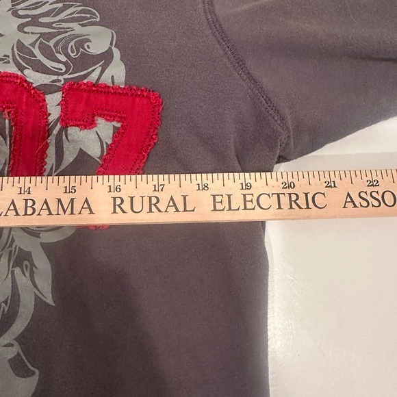 Harry Potter Gryffindor V-Neck Sweatshirt Hoodie Wizard Warner Bros. Movie Sz L - Picture 3 of 8